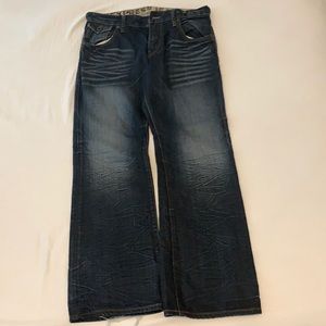 express jeans, men’s dark blue